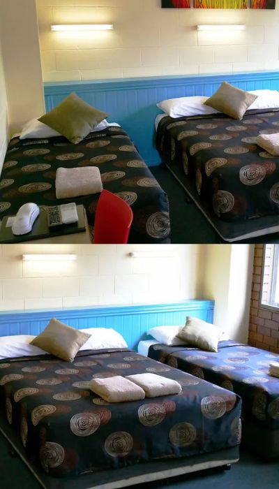 Cheap Motel Family Room Emerald